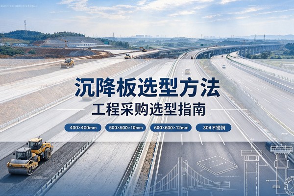 古冶沉降板选择方法