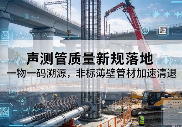 古冶声测管质量新规落地，一物一码溯源，非标薄壁管材加速清退